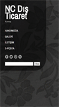 Mobile Screenshot of ncdisticaret.com